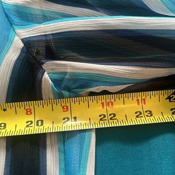 Kut From the Kloth sheer striped blouse - Picture 12 of 13